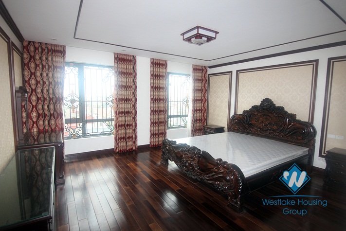 Large apartment in the topfloor with luxury design for rent in Tay Ho district